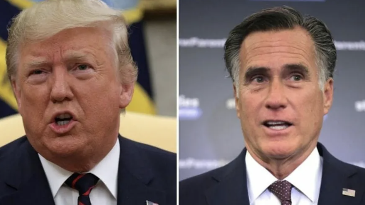 People Can't Stop Trolling Trump After He Tried to Go After Mitt Romney for 'Tanking' Poll Numbers In Utah
