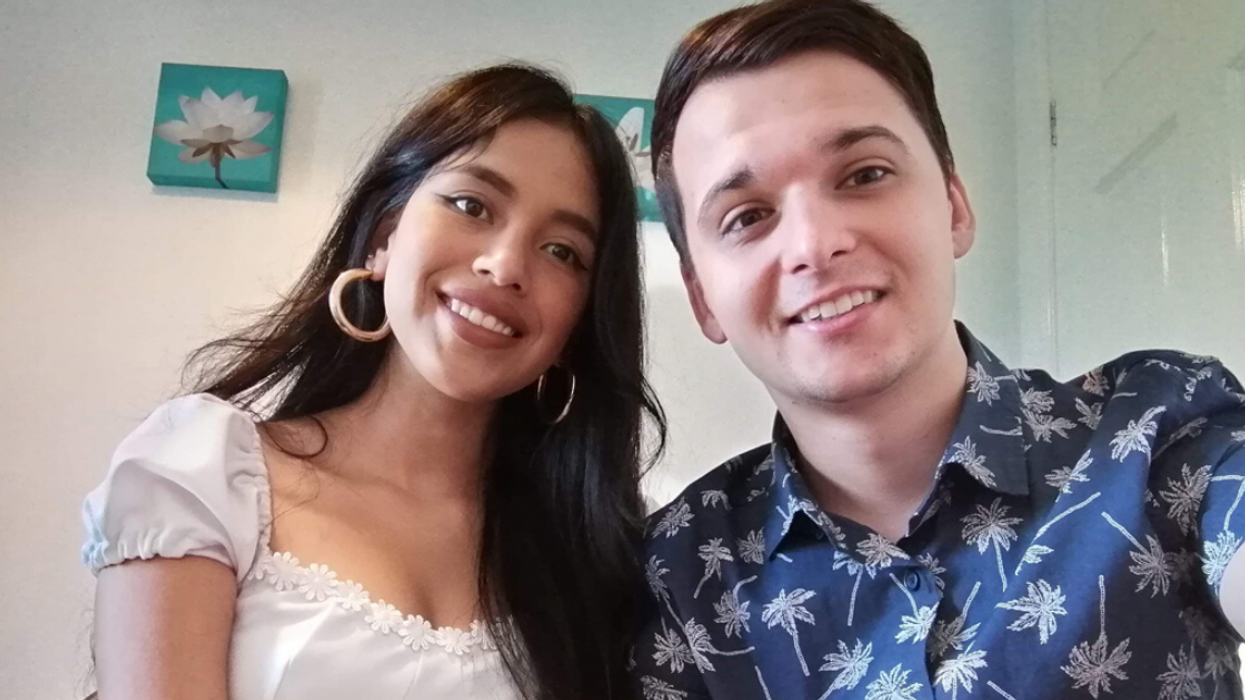 Couple Who Met Randomly On A Language Site Go On To Wed Despite Living 5,000 Miles Apart