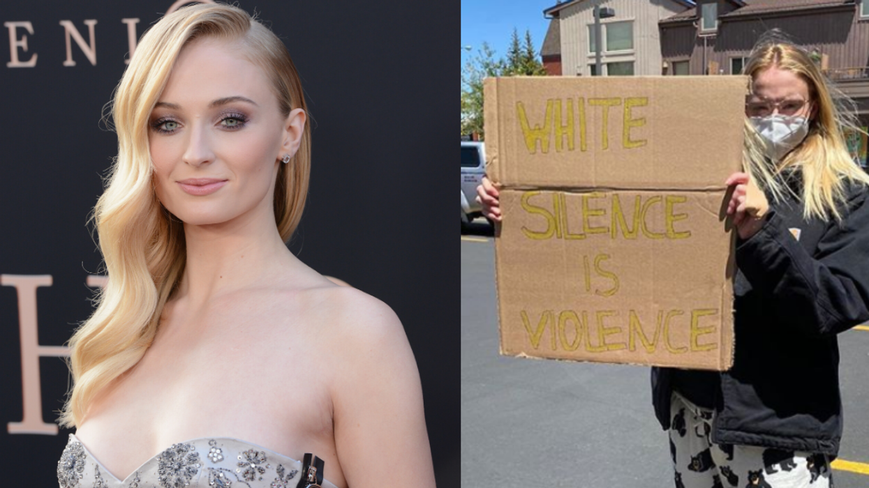 Sophie Turner Perfectly Schools Fan Who Asked 'Can We Have Peace Now?' After Turner Shared Video From Protests