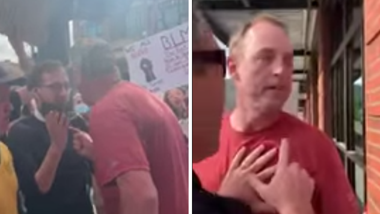 Montana Man Has Complete Meltdown While Yelling At Peaceful Protesters In Unhinged Rant Caught On Camera
