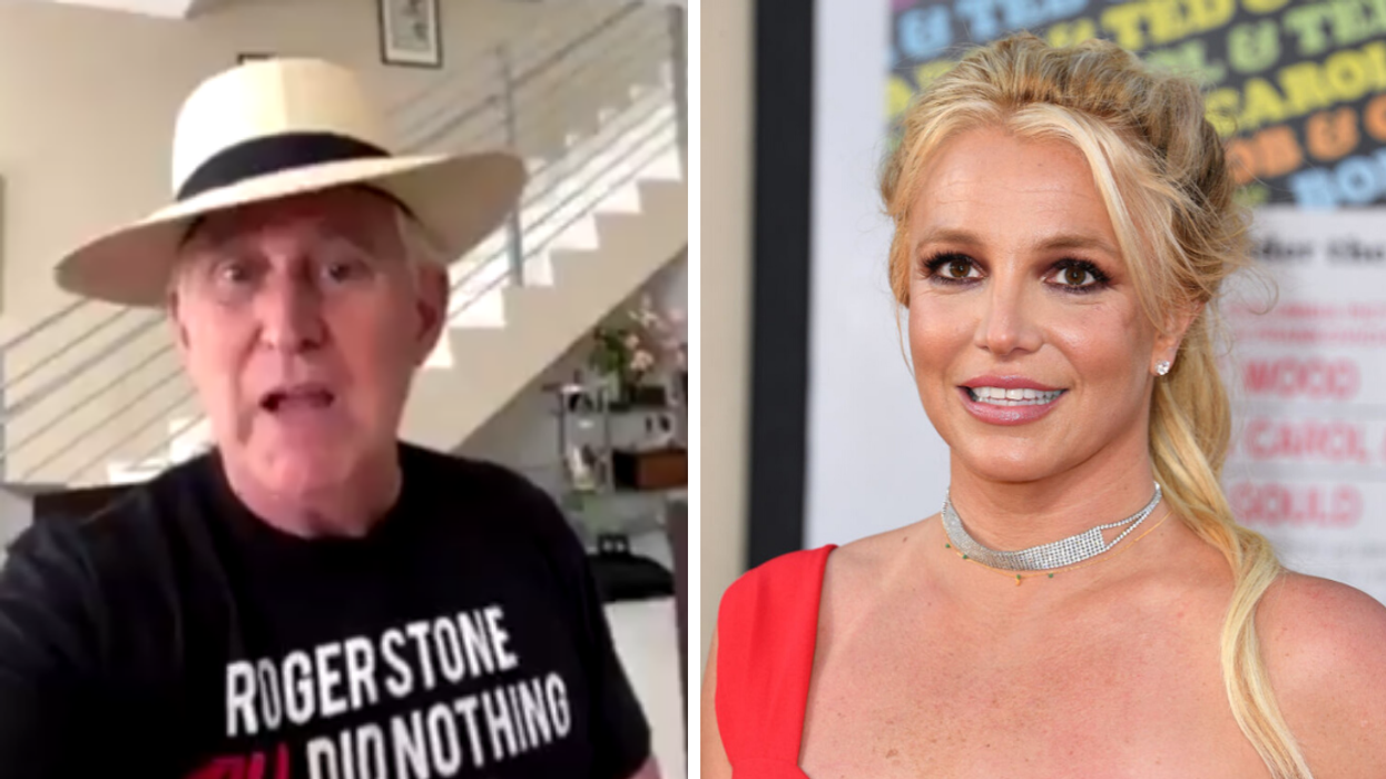 Longtime Trump Adviser Roger Stone Comes Out In Support Of 'Free Britney' Movement In Bizarre Video
