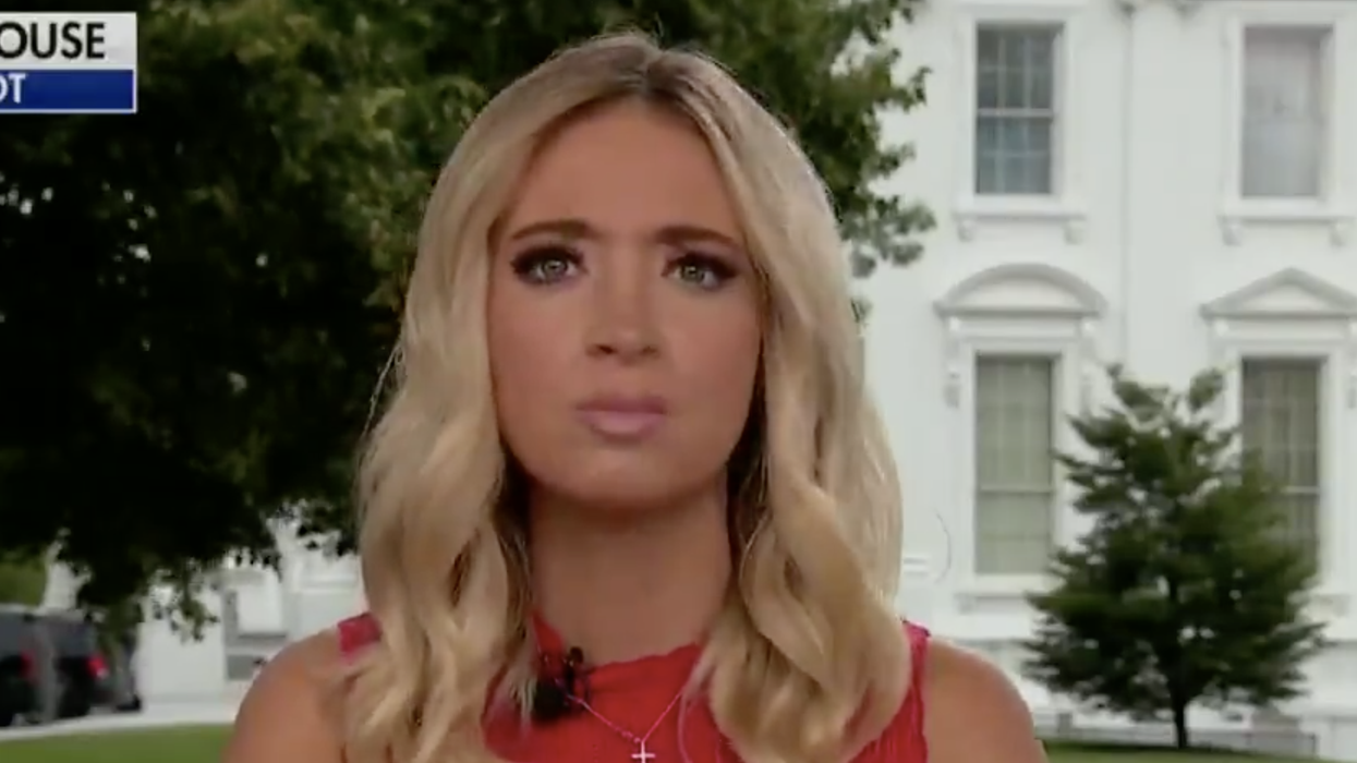 Kayleigh McEnany Just Tried to Defend Trump's Tweet About 75-Year-Old Protester Being an 'ANTIFA Provocateur'--It Did Not Go Well