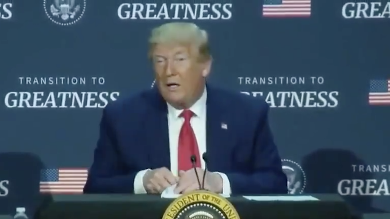 Trump Seems to Claim He'll Be Able to End Racism 'Easily and Quickly' and People Have Heard This Somewhere Before