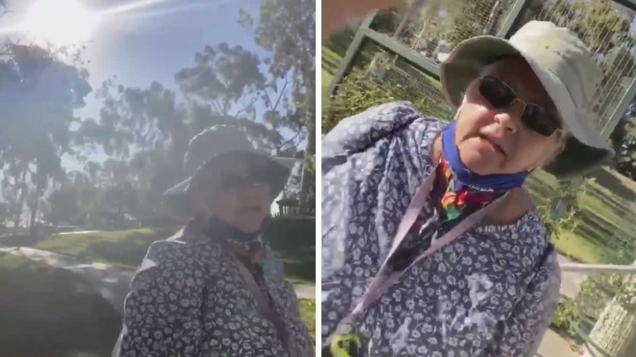 Woman Goes On Despicably Racist Rant Against Asian Woman For Daring To Exercise On Public Stairs