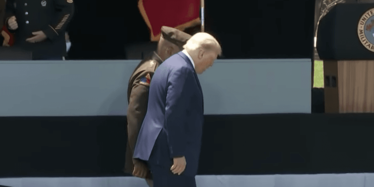 Trump Ramping Video Circulates of Trump Walking Ramp Over Attenborough Voiceover ...