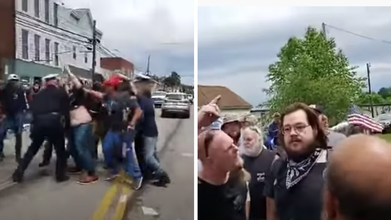 Biker Wanted For Assault After Sucker Punching Ohio Black Lives Matter Protester Right In Front Of A Cop