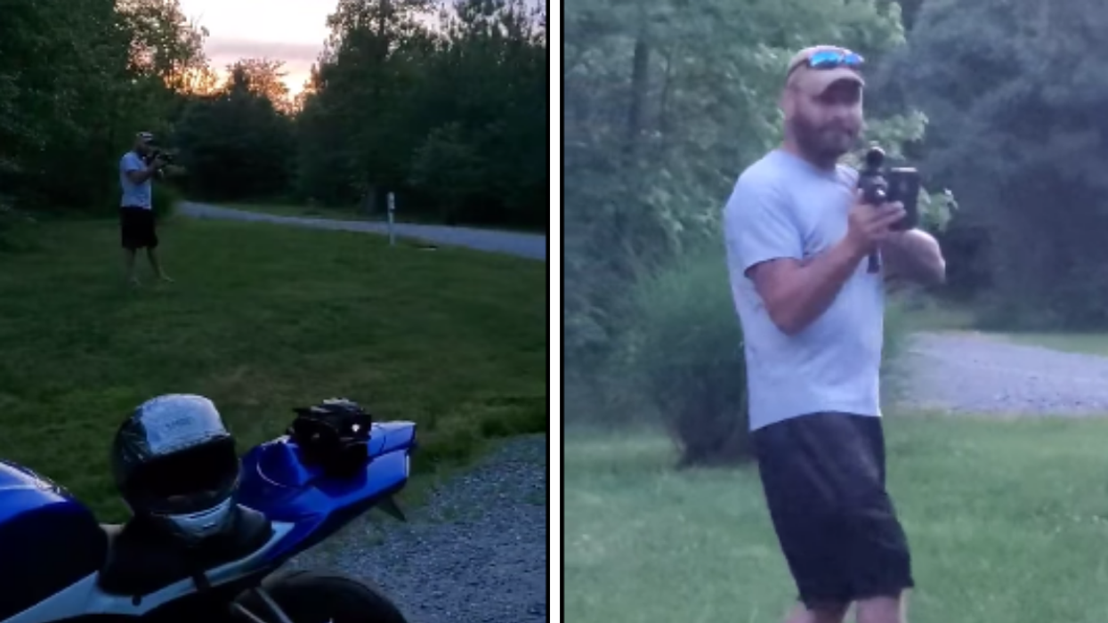 Virginia Man Arrested After Being Caught On Video Pointing AR-15 At Group Of Mostly Black Motorcyclists