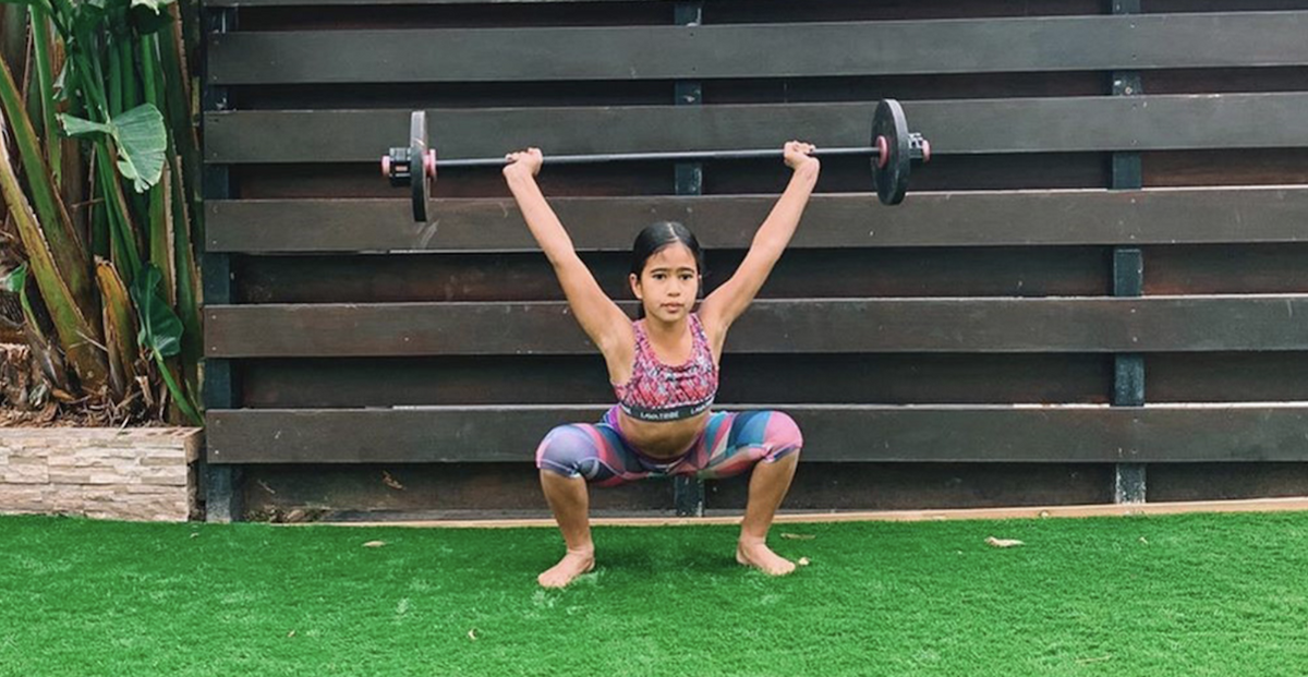 8-Year-Old Fitness Buff Trains Five Times A Week–And Can Already Lift The Weight Of A Toddler