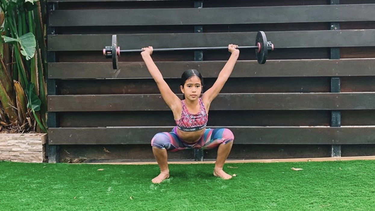 8-Year-Old Fitness Buff Trains Five Times A Week–And Can Already Lift The Weight Of A Toddler