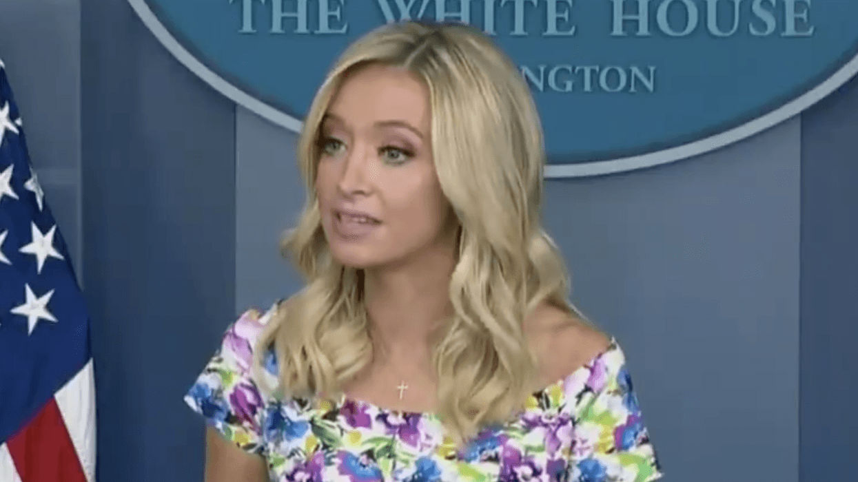 Kayleigh McEnany Roasted for Her Confident Defense of Trump's Latest Claim That the Virus Will 'Just Disappear'