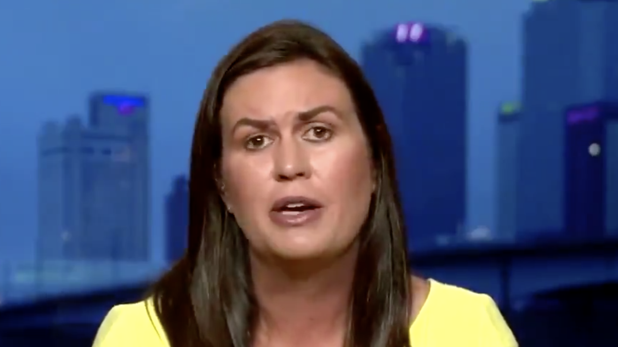 Sarah Sanders Dragged After Claiming That 'Caring About People' Is 'the Core' of Who Trump Is