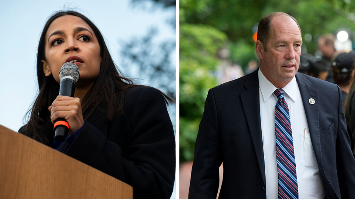 AOC Fires Back After GOP Congressman Called Her A 'F–king B-tch' On The Steps Of The Capitol