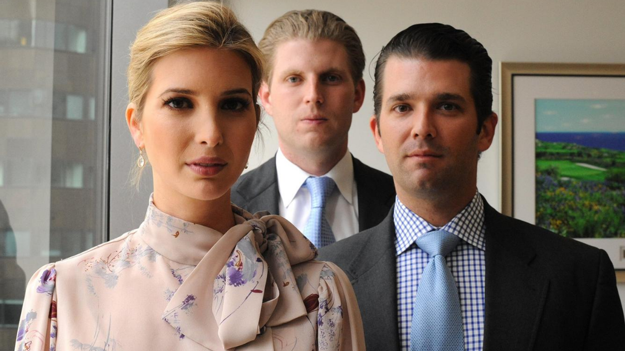 This Awkward Photo Of Don Jr., Ivanka and Eric Is Inspiring The Most Hilarious Fake Band Names