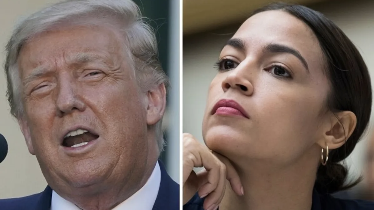 Trump Just Called AOC a 'Poor Student' and She Fired Back with a Challenge for the Ages