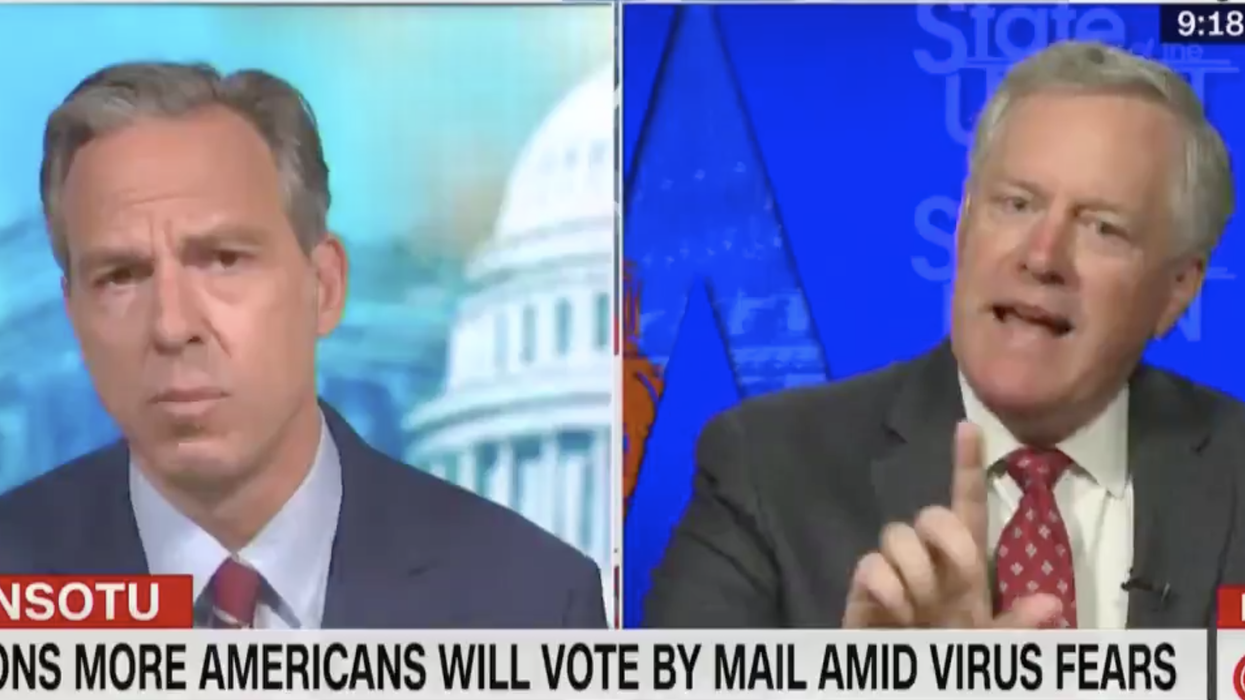 Trump's Chief Of Staff Just Gave A Truly Mind-Numbing Response In Defense Of Voter Fraud Claim