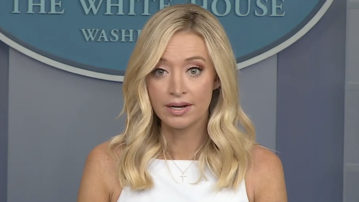 Kayleigh McEnany Was Just Asked Whether Trump Would Accept the Results of the Election If He Loses, and Yeah, This Isn't Normal