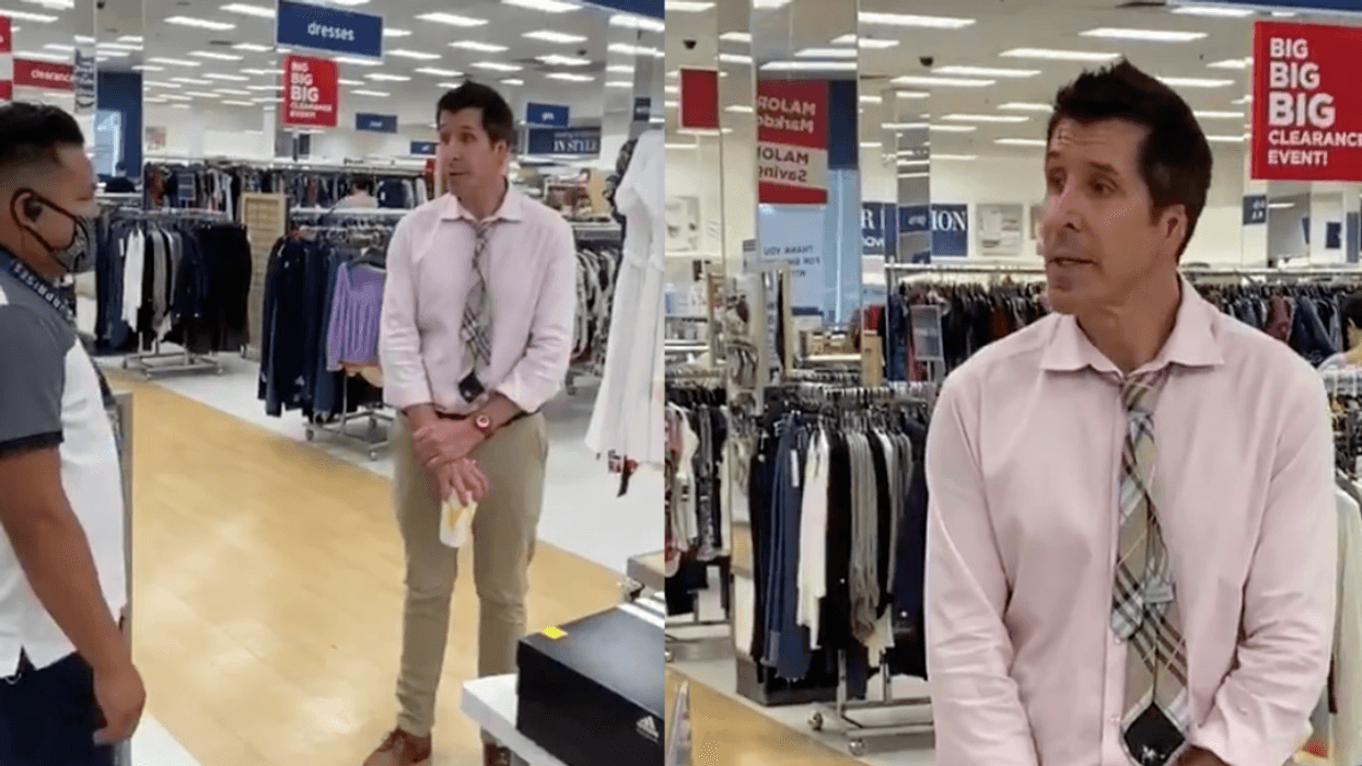 Former Talk Show Host Goes On Homophobic Rant And Unzips His Pants After Being Told To Wear Mask