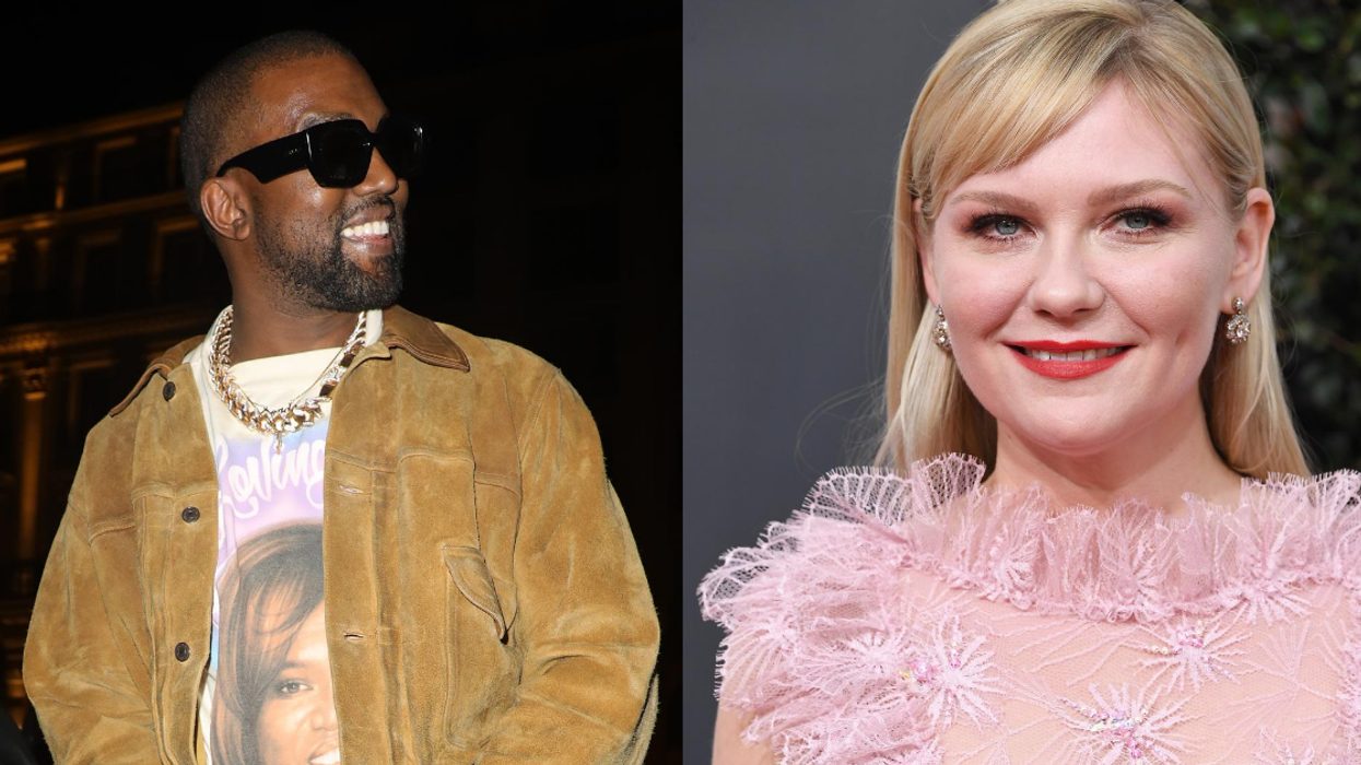Kanye Used An Image Of Kirsten Dunst On His 2020 'Vision Board'—And She's Just As Confused As We Are