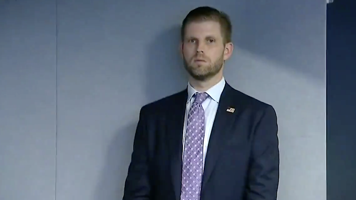 Eric Trump Was Randomly At A FEMA Meeting, And Everyone Is Totally Baffled As To Why