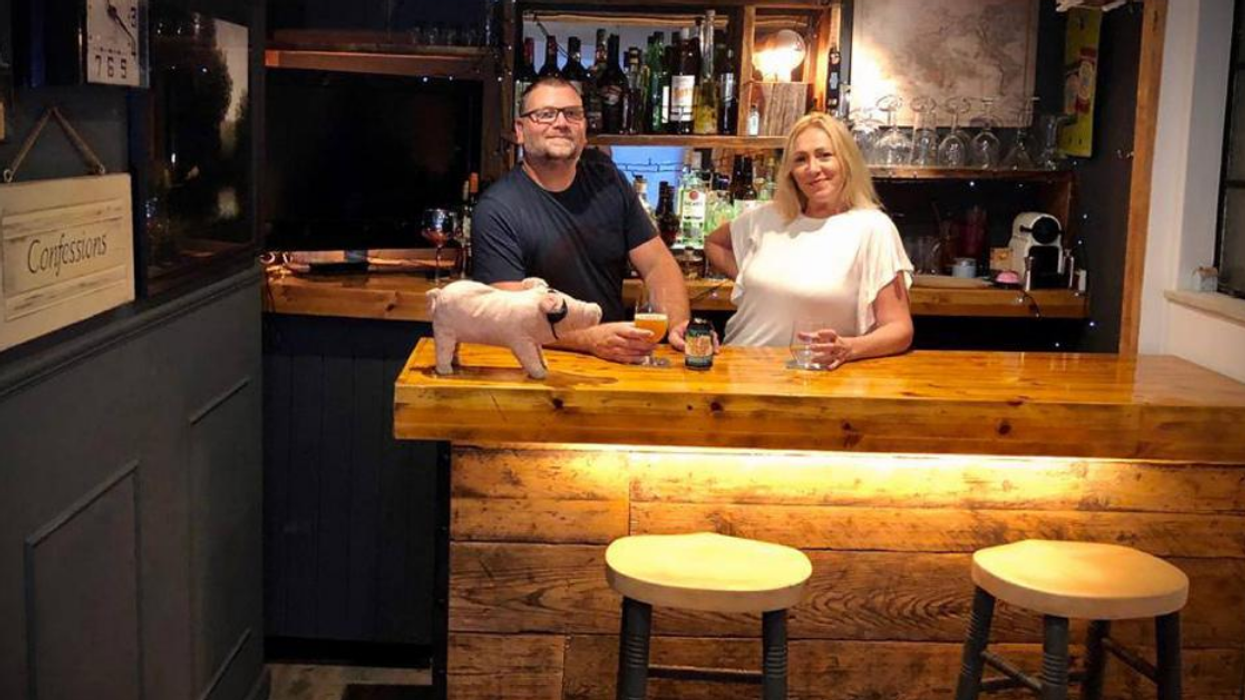 Couple Explains How They Hand-Built An Impressive Speakeasy Bar In Their Yard For Under $700