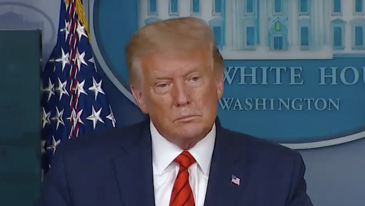 When Trump Was Asked to Condemn Kyle Rittenhouse's Murder of Two Protesters, He Defended Him Instead