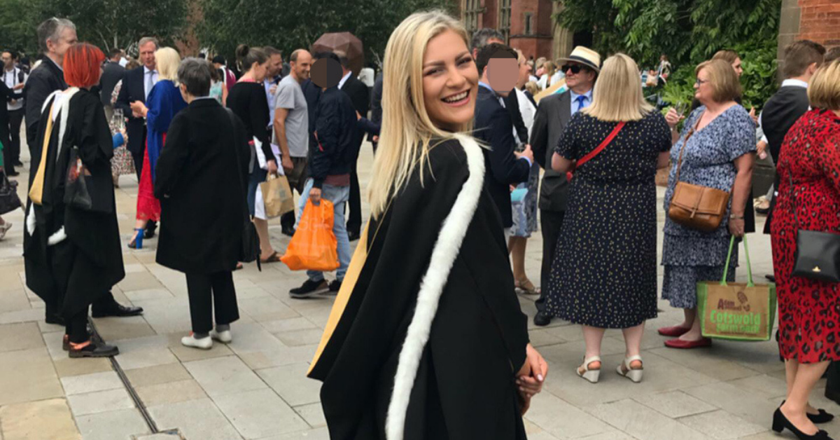 Graduate Devastated After Learning 5,000 Miles From Home That Her 'Jetlag' Is Aggressive Leukemia