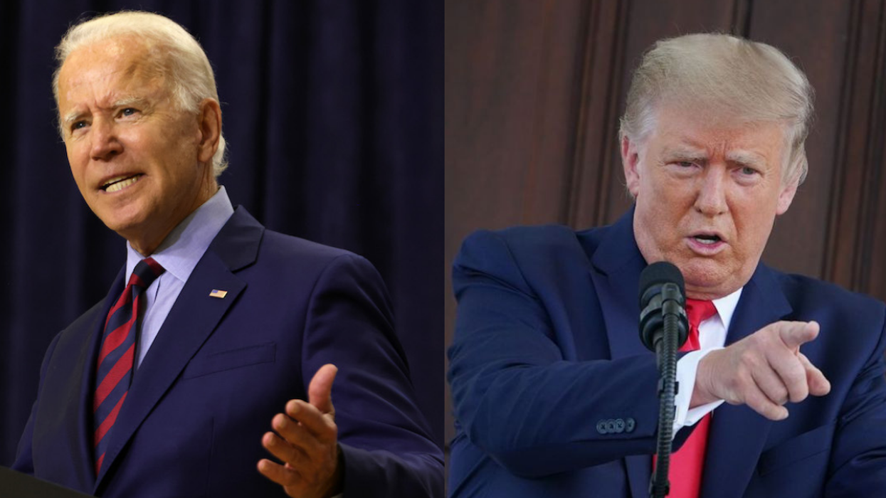 Biden Rips Trump After Woodward Releases Tape of Trump Admitting He 'Always Plays Down' the Virus