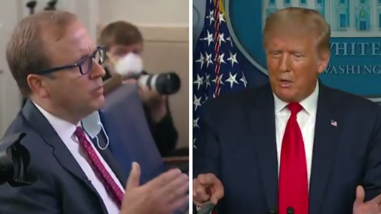 Trump Calls Reporter A 'Disgrace' For Asking Why Americans Should Trust Anything He Says Now