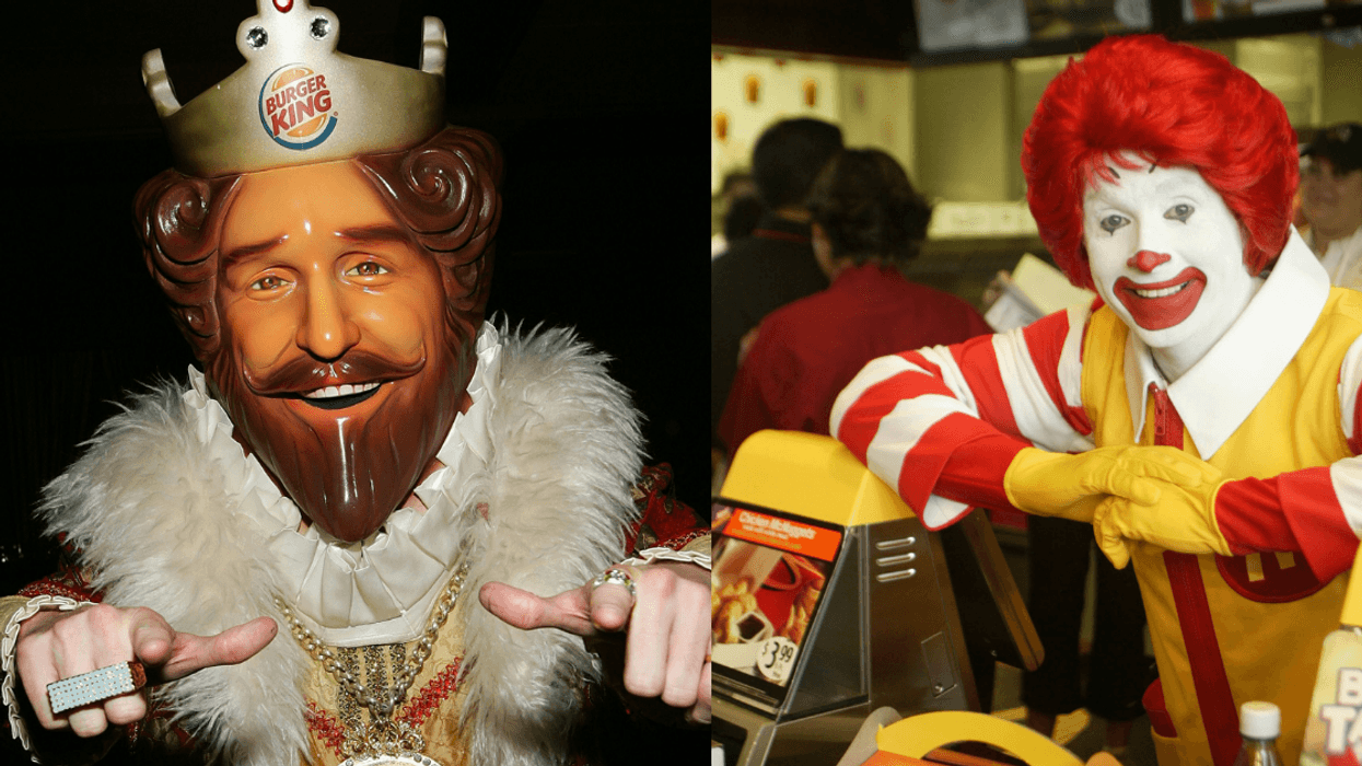 Burger King Celebrates Pride In Finland With Image Of The King Making Out With Ronald McDonald