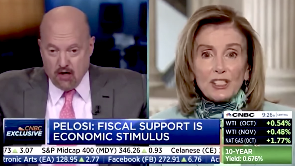 Jim Cramer Just Called Speaker Pelosi 'Crazy Nancy' to Her Face on Air and Tried to Blame Trump for It