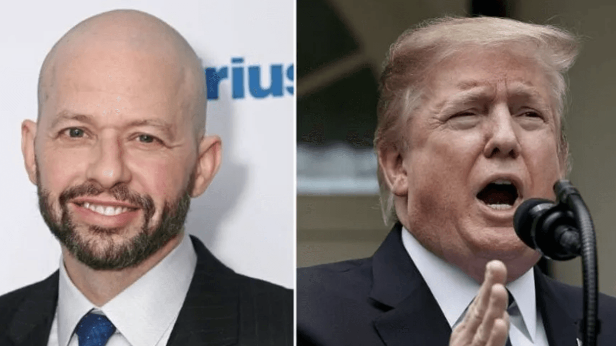 Jon Cryer Hilariously Trolls Trump After Trump Claimed He Saved 'Two, Maybe Two and a Half Lives'