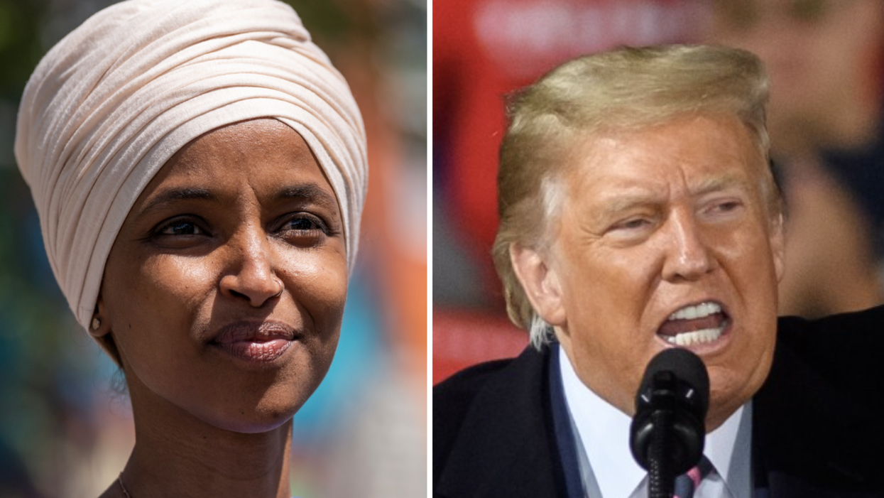 Ilhan Omar Perfectly Fired Back at Trump After He Tried to Come for Her at His Rally