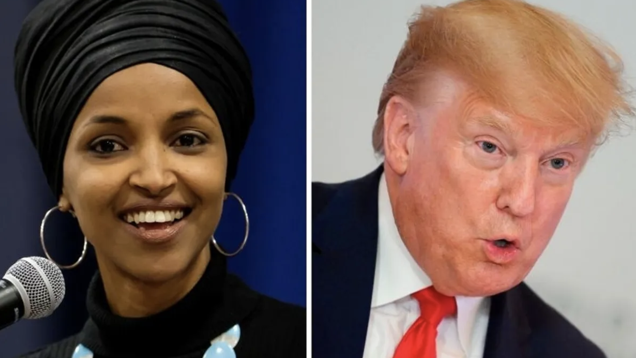 Ilhan Omar Trolled Trump With the Perfect 'Deal or No Deal' GIF After He Tried to Come for Her on Twitter
