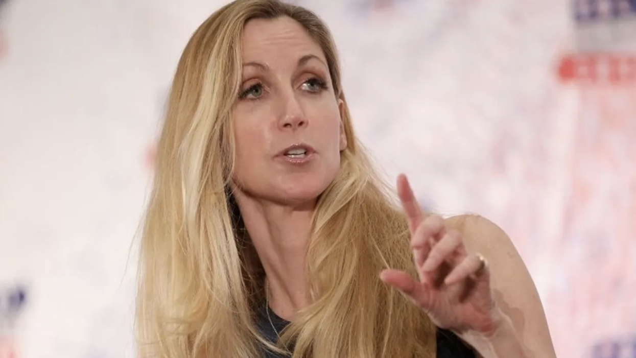 Ann Coulter Is Somehow Blaming Democrats for Trump's Tax Dodge Because of Course She Is