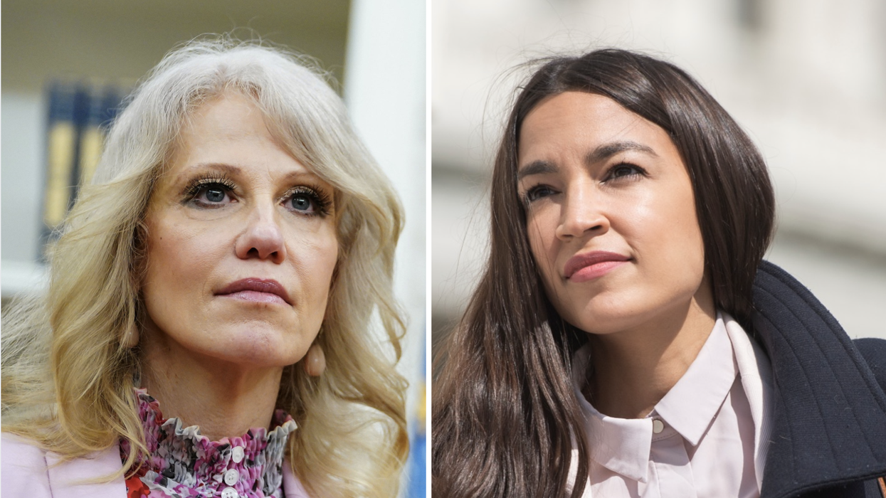 AOC Perfectly Shamed Kellyanne for Trying to Drag Biden for Not Supporting the Green New Deal During Debate