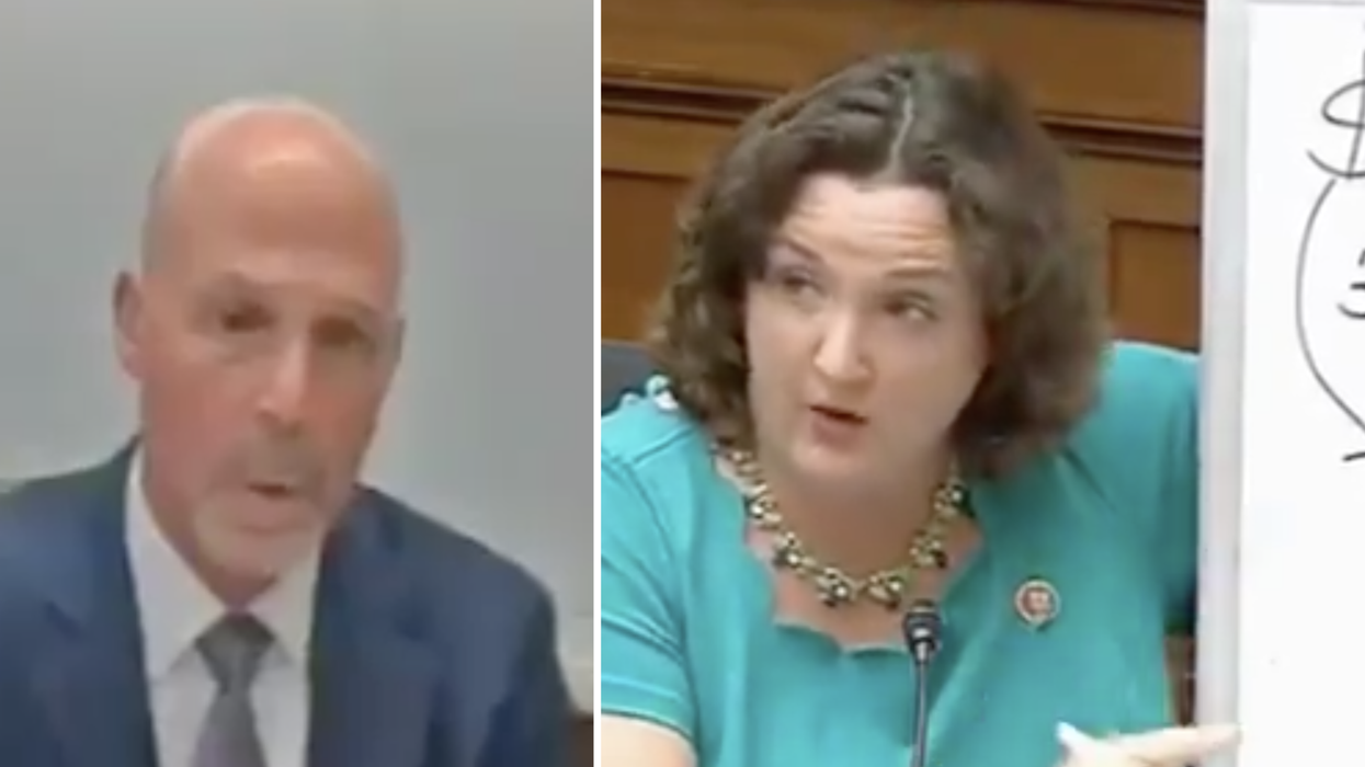 Rep. Katie Porter Singlehandedly Destroys Big Pharma CEO Using Only Her Whiteboard and the Internet Is Cheering