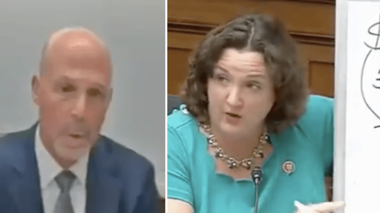 Rep. Katie Porter Singlehandedly Destroys Big Pharma CEO Using Only Her Whiteboard and the Internet Is Cheering