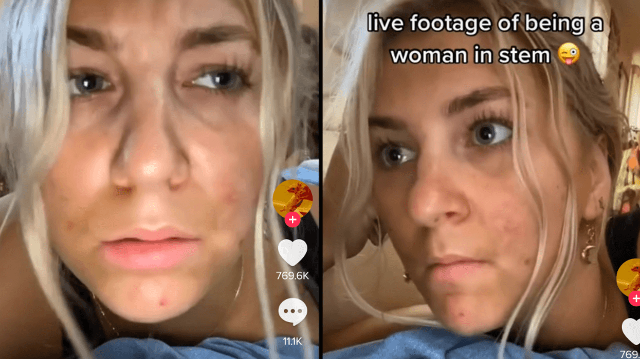 Female Graduate Student Goes Viral For Showing Just How Often She's Interrupted By Male Classmates On Zoom