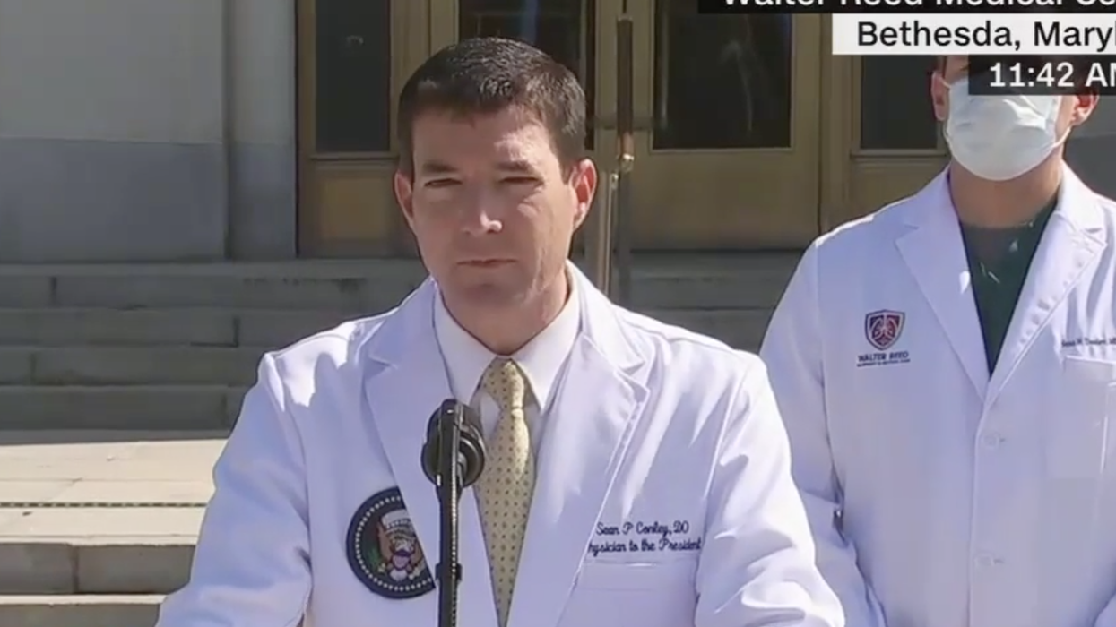 Trump Doctor Slammed After Basically Admitting That He Lied About Trump's Treatment During 'Disastrous' Press Conference