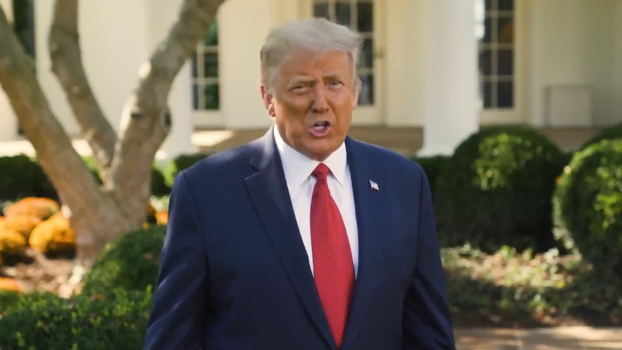 Trump Blasted for Hypocrisy After Calling His Virus Diagnosis a 'Blessing From God'