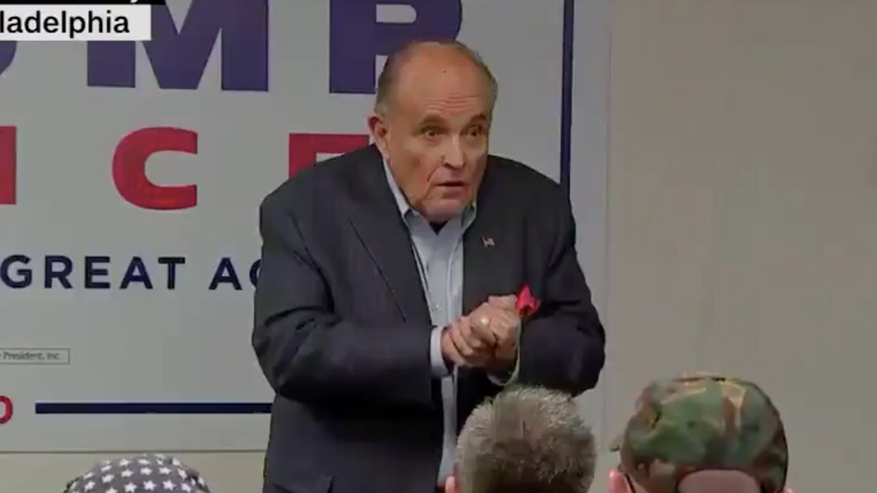 Rudy Giuliani Dragged After Claiming 'People Don't Die of This Disease Anymore' at Trump Campaign Event