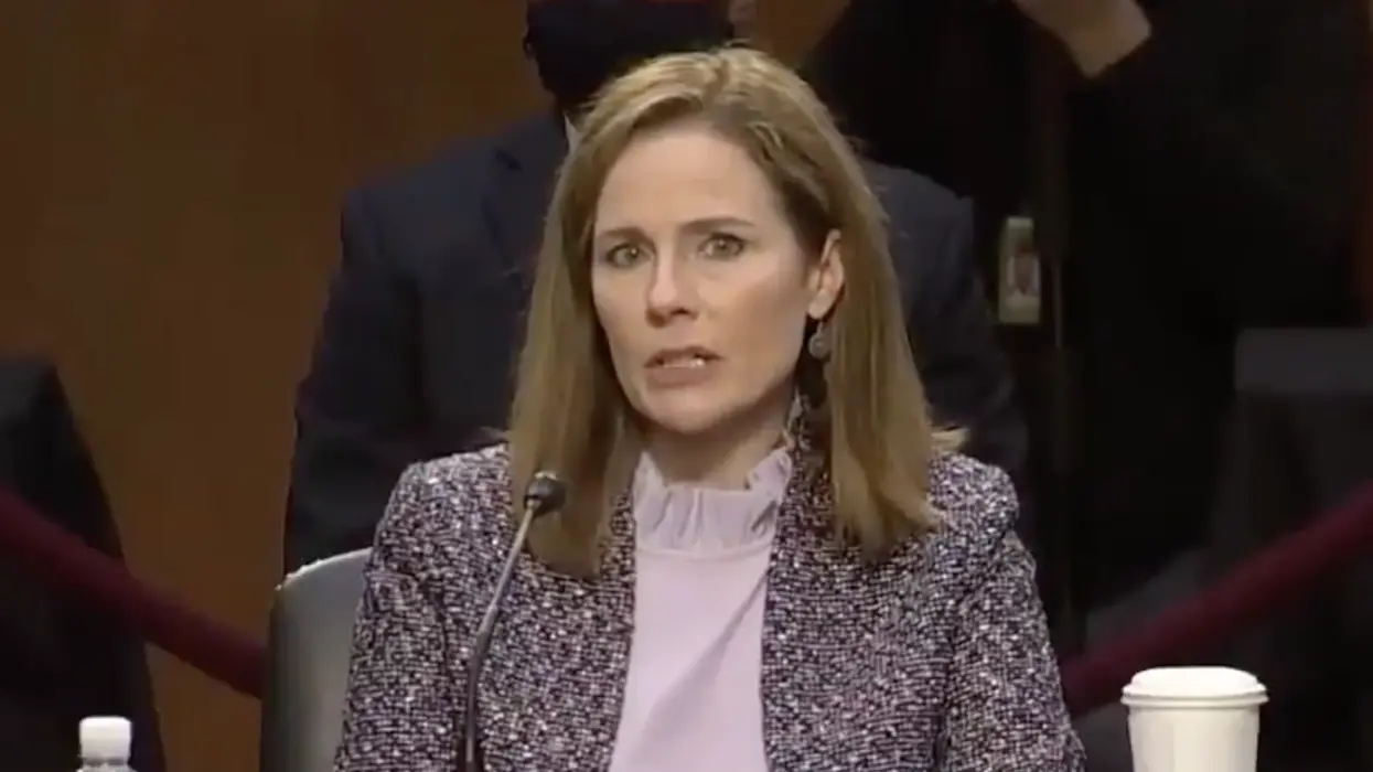 GOP Senator Threw Amy Coney Barrett A Softball Question About The First Amendment—And She Totally Whiffed It