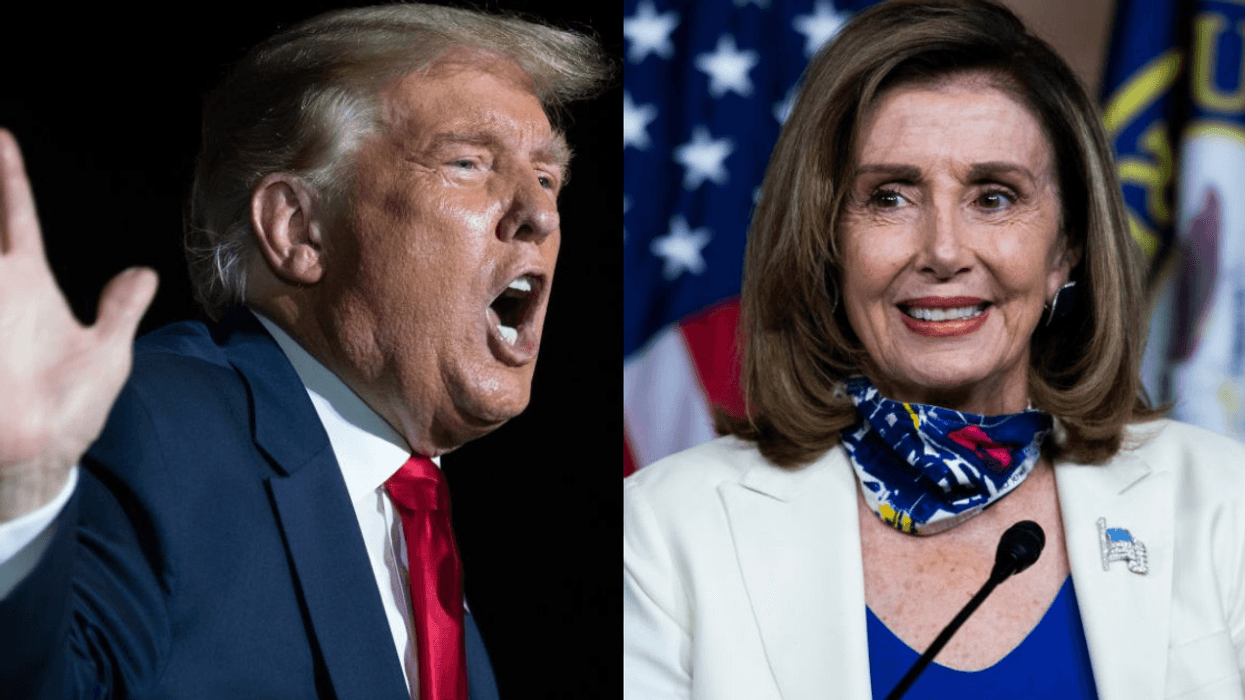Trump Just Admitted the Real Reason He Won't Accept Pelosi's Stimulus Offer, and It's Peak Trump