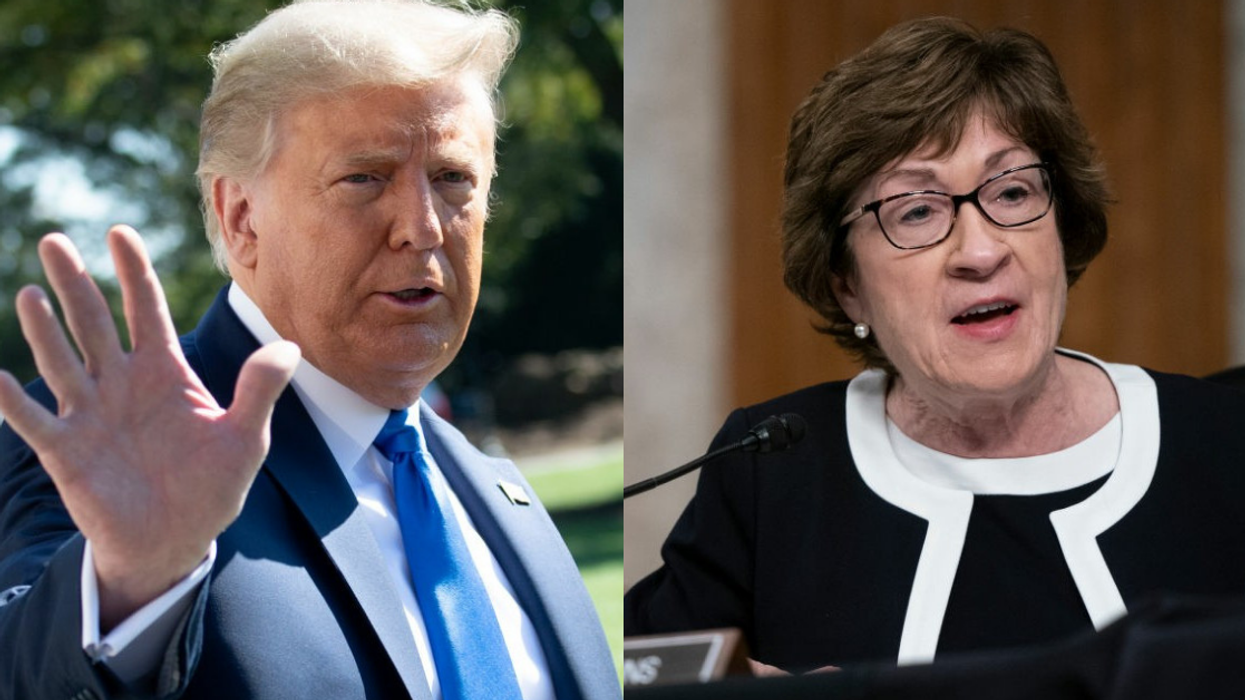 Trump Just Lashed Out at 'Not Worth the Work' Susan Collins on Twitter Right Before Her Election