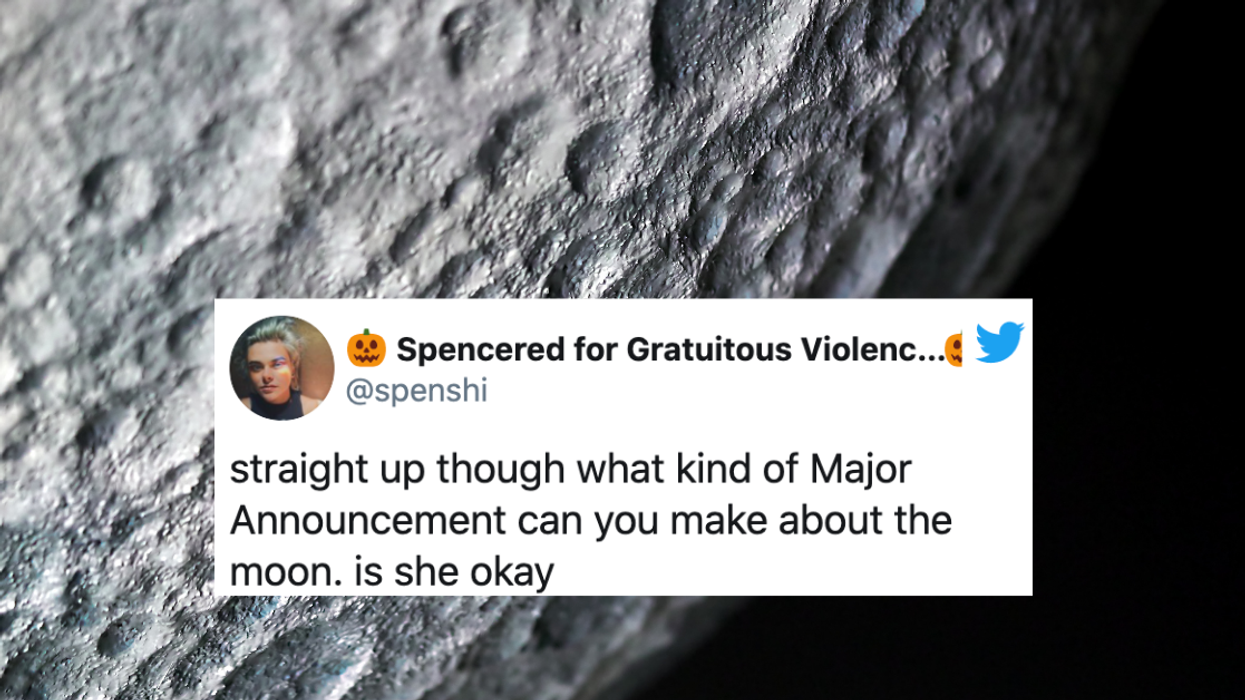 NASA Says They Have A 'Major Announcement' About The Moon—And Twitter Has Some Hilarious Theories