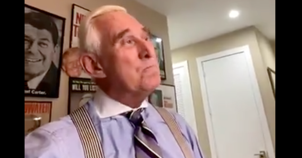 Roger Stone Dragged For Getting Tricked Into Wishing Biden Good Luck At The Final Presidential Debate