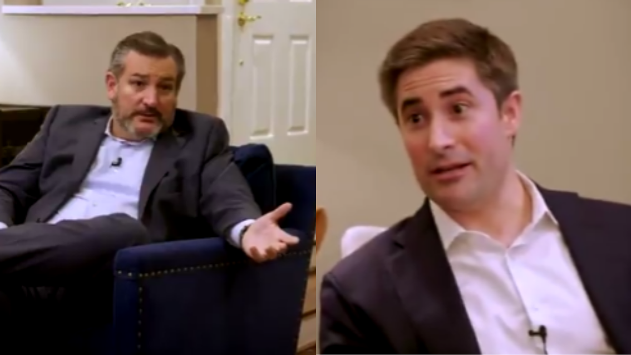 Axios Reporter Instantly Fact Checks Ted Cruz For Claiming Trump 'Didn’t Campaign On Cutting The Debt'