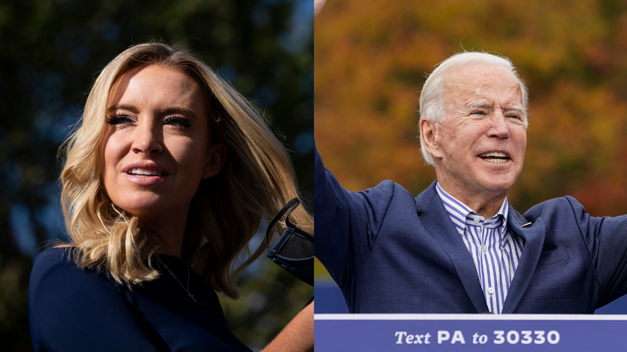 2015 Audio Of Kayleigh McEnany Praising Joe Biden As A 'Man Of The People' Emerges—And It's Awkward