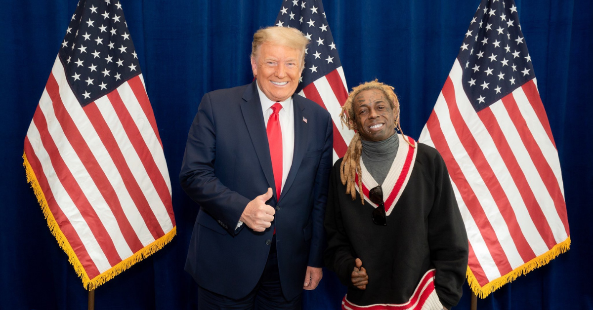 Rapper Lil Wayne Hit With Backlash After Praising Trump's 'Platinum Plan' For Black Americans