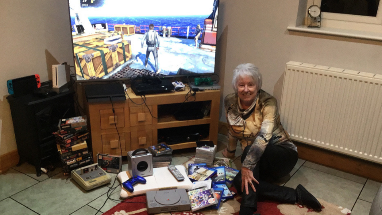 Video Game Addict Great-Grandmother Opens Up About How She Games For Eight Hours A Day